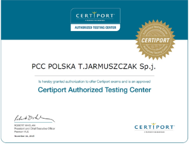 Certiport certyfikacja