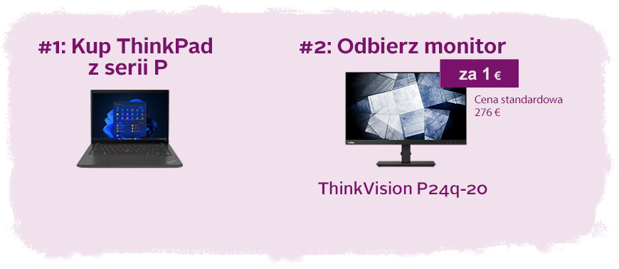 1 ThinkPad = 1ThinkVision